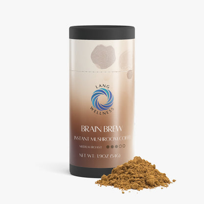 Brain Brew Instant Mushroom Coffee (Medium Roast)