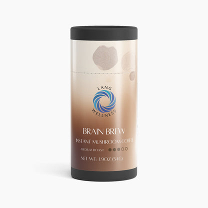 Brain Brew Instant Mushroom Coffee (Medium Roast)