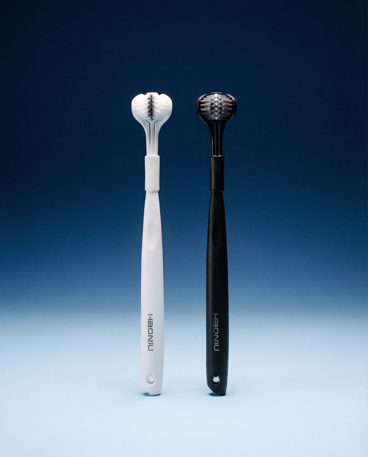 Triple-Sided Soft Bristle Toothbrush