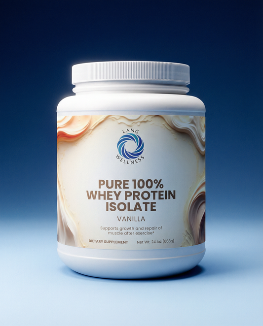 Pure 100% Whey Protein Isolate (Vanilla)