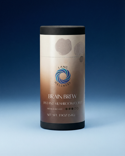 Brain Brew Instant Mushroom Coffee (Medium Roast)