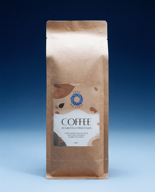 Mushroom Coffee Fusion - Lion’s Mane & Chaga 16oz