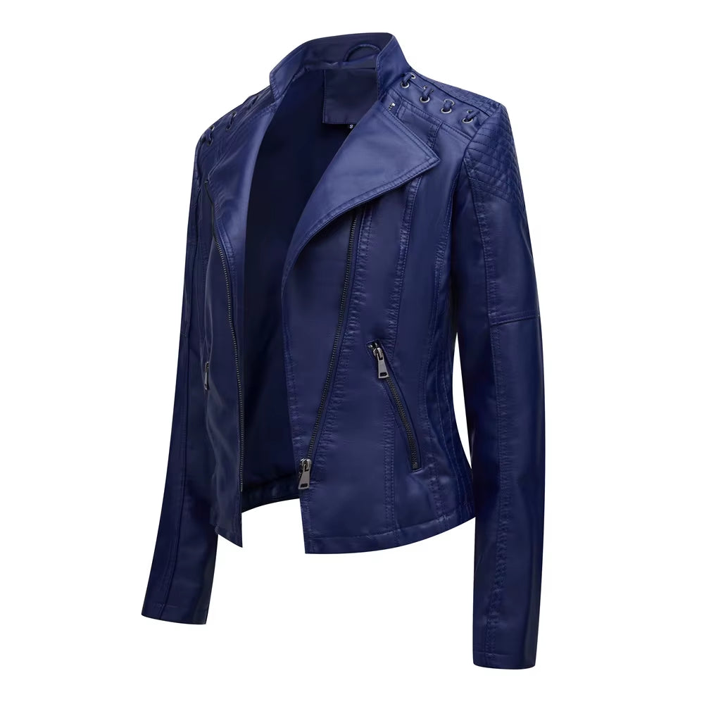 Women's Fashion Leather Jacket