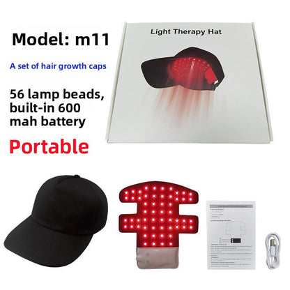 Red Light Therapy Hair Growth Cap (56/96 Bulb)