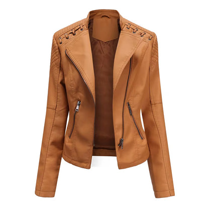 Women's Fashion Leather Jacket