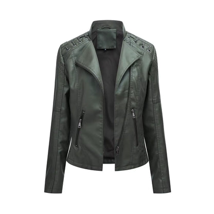 Women's Fashion Leather Jacket
